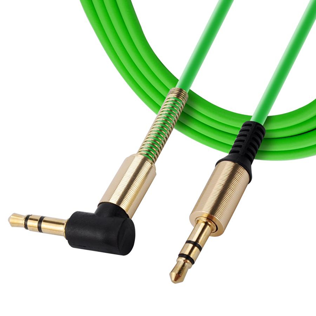 3.5mm AUX Cable Car Audio Stereo Headphone Jack Cord Right Angle Male