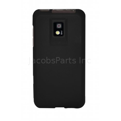 Black Rubberized Hard Case for LG GX2  