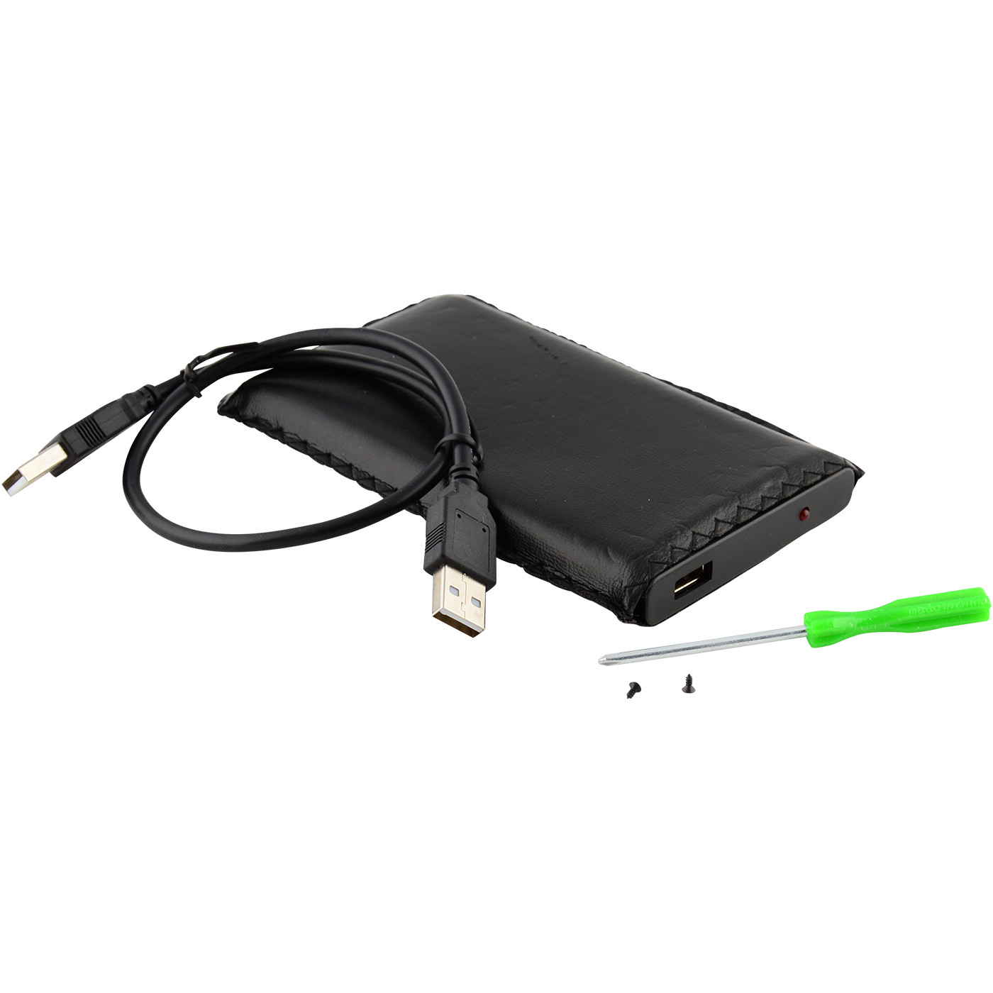 USB External Portable ATA IDE 2.5 Hard Drive Enclosure Case  