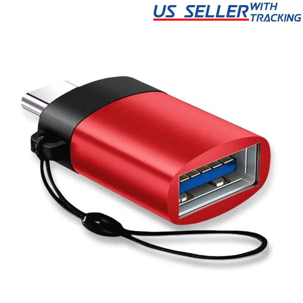 5X USB Type C 3.1 Male to USB 3.0 Type A Female OTG Adapter Converter