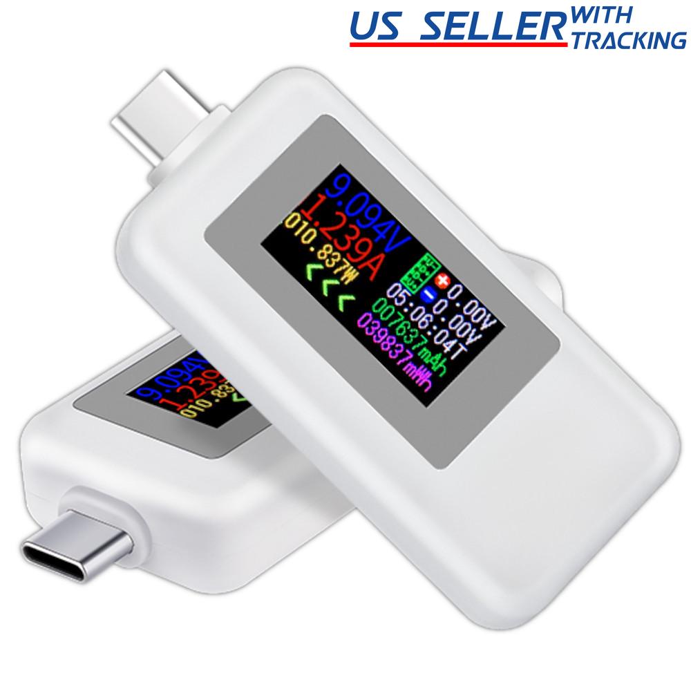 USB Type-C Power Tester Voltage Current Capacity Meter Multimeter USB-C 4-30V 5A - Picture 6 of 10