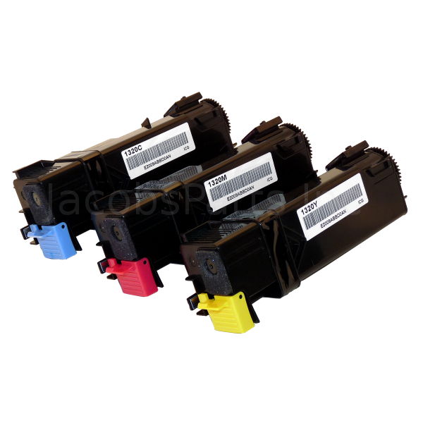 Dell Color Laser Printer 1320c Toner Cartridges (3)  