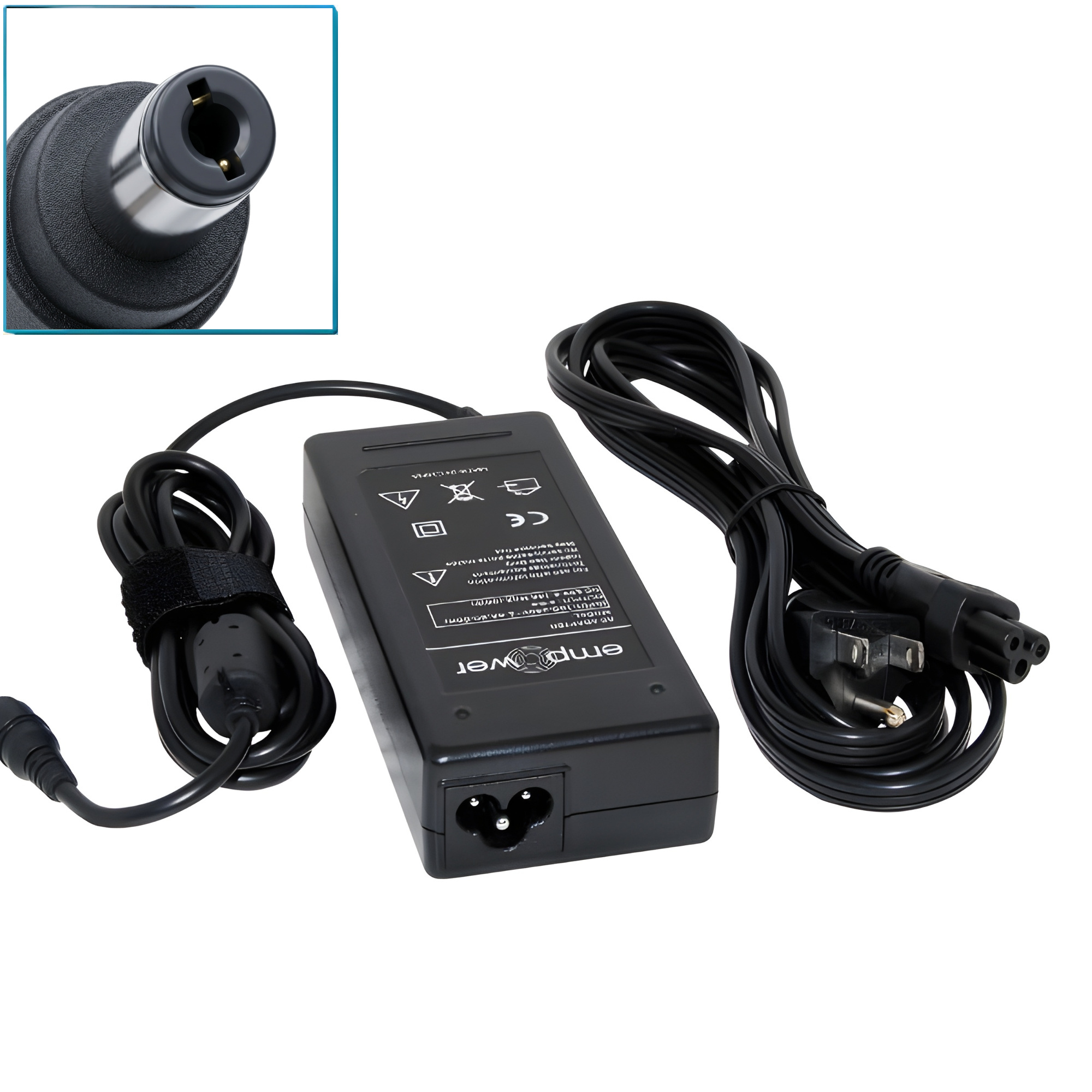 19V 4.74A 90W AC Power Adapter 5.5x2.1mm Barrel Plug Charger