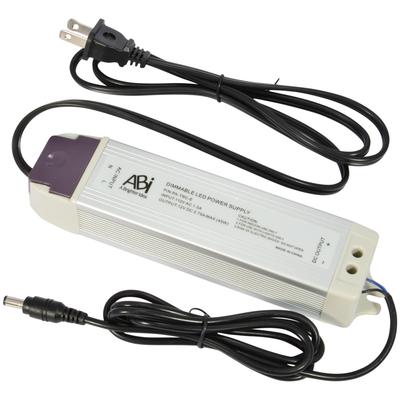 ABI 12V 45W Dimmable Power Supply Driver TRIAC Dimmable Transformer AC Adapter for LED Flexible Strip, Rope, and Puck Lights