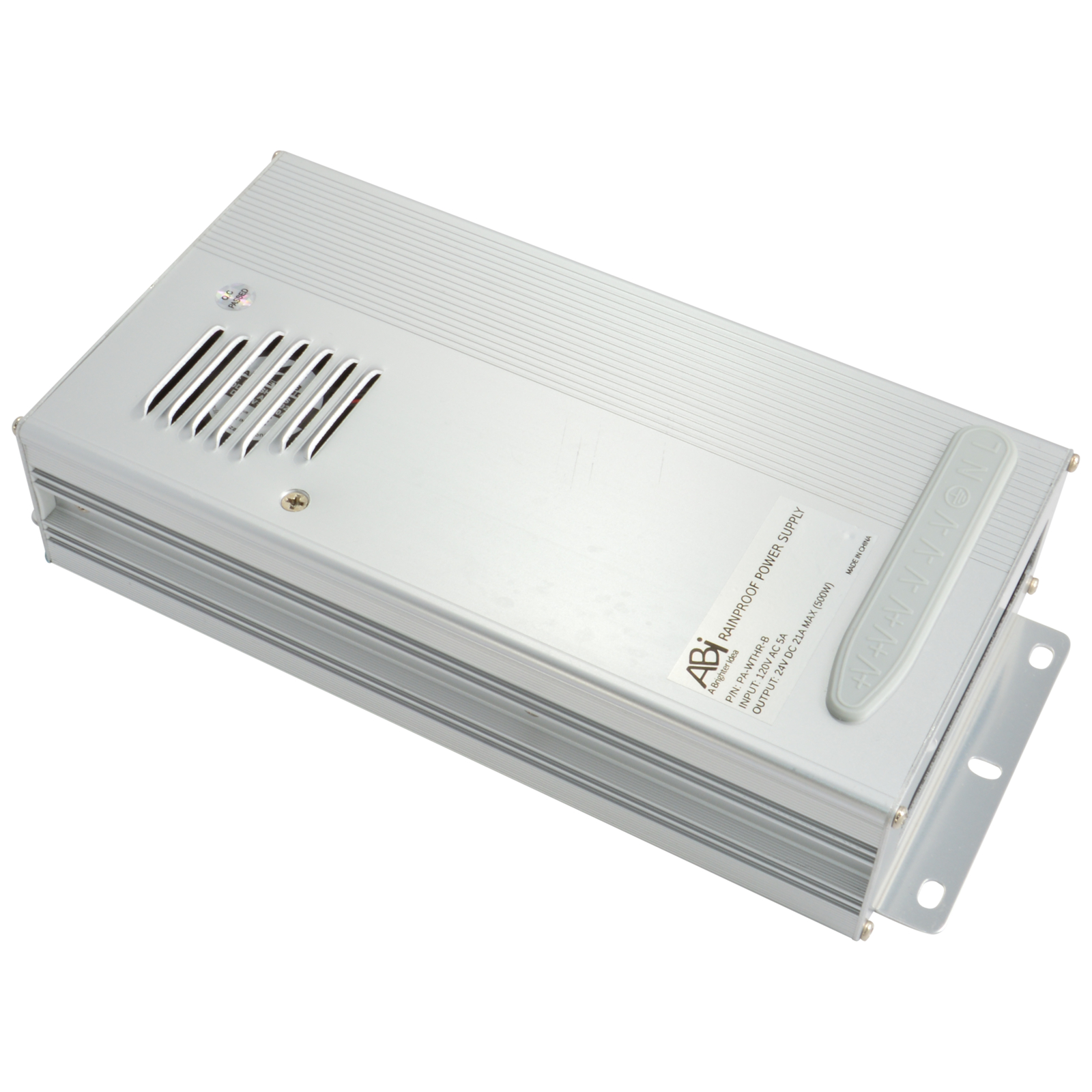 ABI 24V 500W Power Supply Indoor Outdoor LED Driver Rainproof Weatherproof 21A