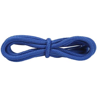 4mm Round Polyester Shoelaces 1/8" Solid Color All Shoe Types 4 Feet Long 1 Pair, Navy Blue