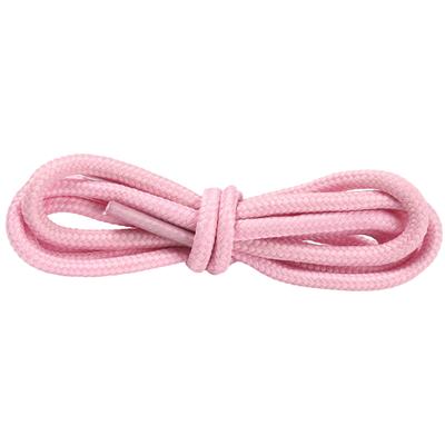 4mm Round Polyester Shoelaces 1/8" Solid Color All Shoe Types 4 Feet Long 1 Pair, Pink