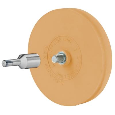Decal Remover Tool Rubber Wheel Drill Attachment for Vinyl Decals, Pinstripes, Graphics, Stickers, Adhesives