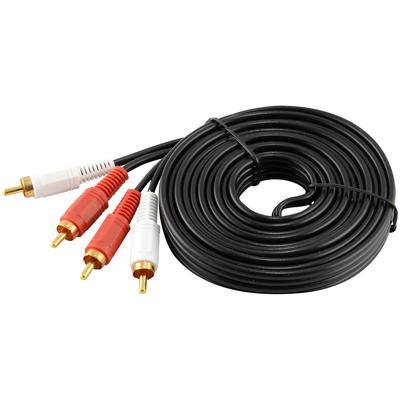 RCA Stereo Audio Cable, 2 RCA Male to 2 RCA Male (16 Feet / 5 Meters)