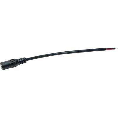 DC Power Pigtail Female Barrel Jack 6-inch Wire Cable 5.5mm x 2.1mm