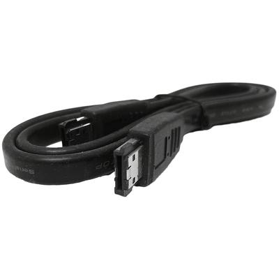 7-pin Shielded eSATA to eSATA Cable 3 Feet (1 Meter)