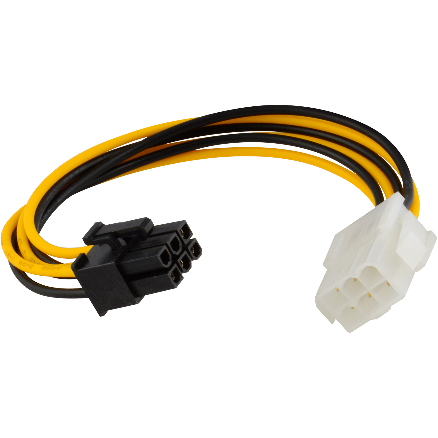 6-Pin PCIE Power Extension Cable for GPU Video Card PCI-Express PCI-E 8"