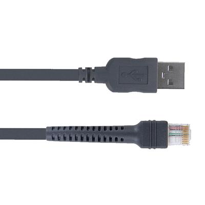 USB Cable 10 Feet for Symbol Barcode Scanner LS2208 LS2208AP LS4208 LS1203 LS4328 LS9208 CBA-U01-S07ZAR