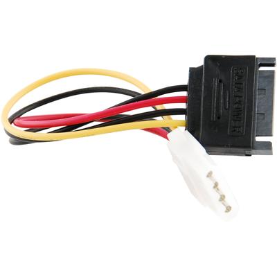 SATA Power Female to Molex Male Adapter Converter Cable, 6-Inch