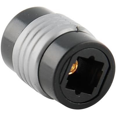 TosLink Optical Coupler Digital Audio Fiber Optic Female to Female Adapter