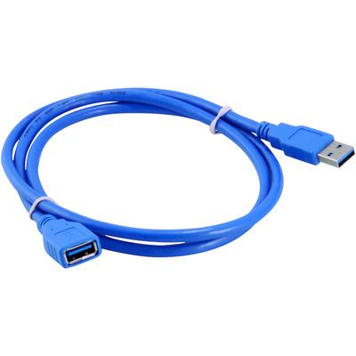 USB 3.0 A-Male to A-Female Extension Cable, 3 Feet / 1 Meter