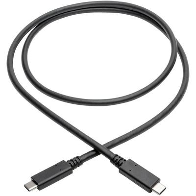 3ft USB-C to USB-C 3.1 Gen 2 Cable with Power Delivery and High-Speed Data Transfer for MacBook, iPad Pro, Chromebook, Laptop, Smartphone and all Type-C Devices