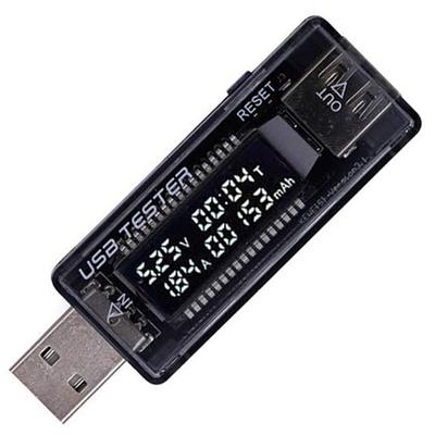 USB Power Meter Voltage Current Capacity Tester 5-20V 3A Test Chargers and Cables