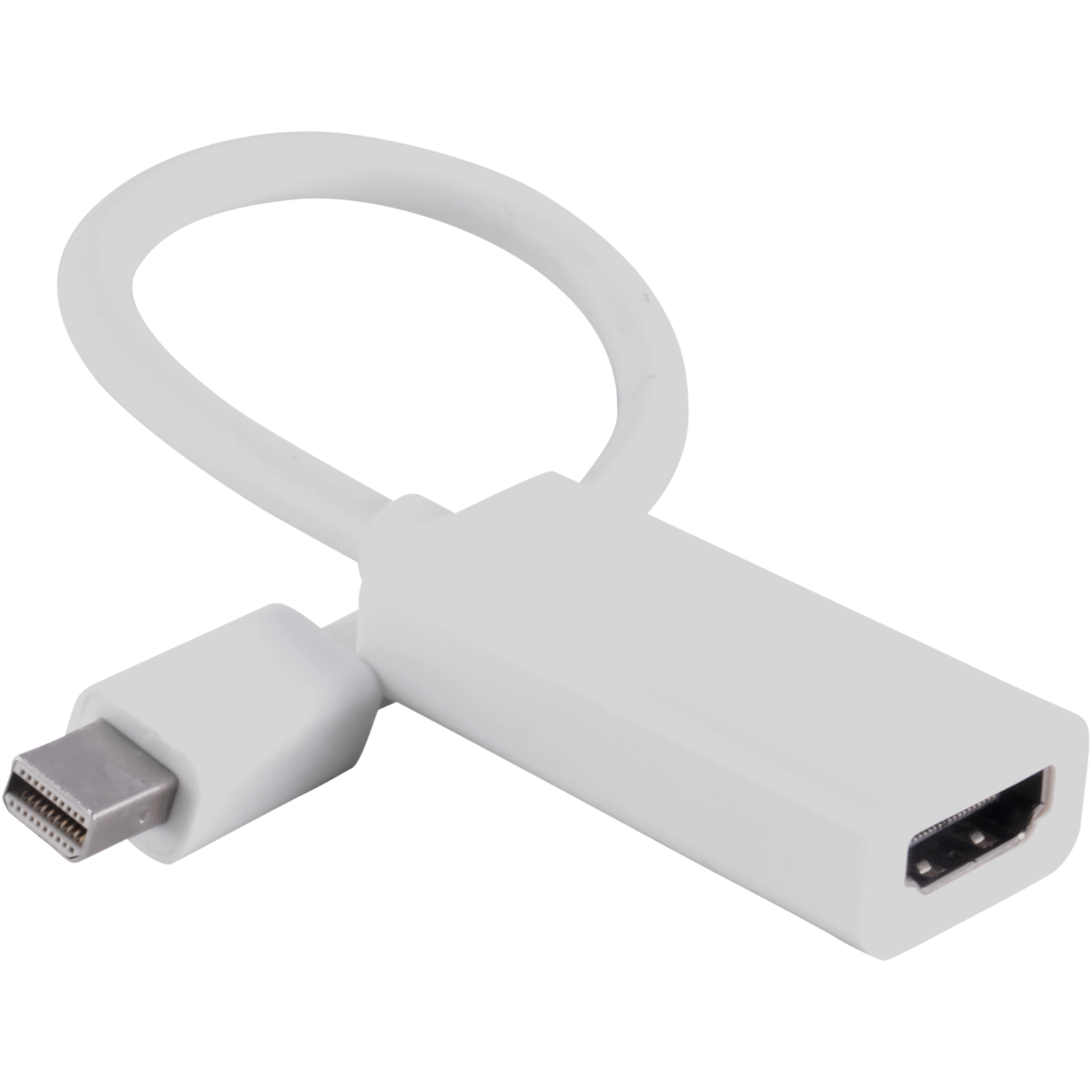 Thunderbolt Mini Display Port DP To HDMI Cable Adapter for Apple MacBook Air, Pro, iMac, Mac Mini, Intel NUC, Windows Laptop or Desktop