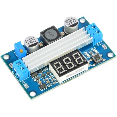 FP5139 100W DC-DC Boost Step-up Voltage Converter Module Adjustable Power Regulator Board with LED Voltage Meter