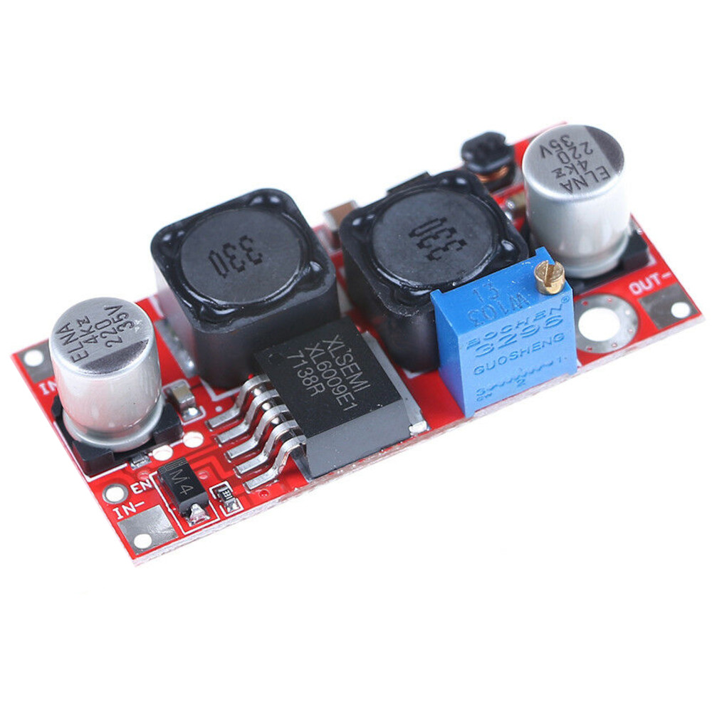 XL6009 DC Buck Boost Step Up or Down Adjustable Voltage Power Module 5V 12V 24V 32V