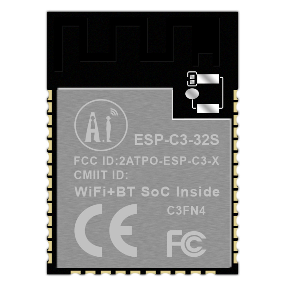 ESP-C3-32S ESP32-C3 RISC-V MCU 2.4GHz WIFI Bluetooth Microcontroller Module 4MB