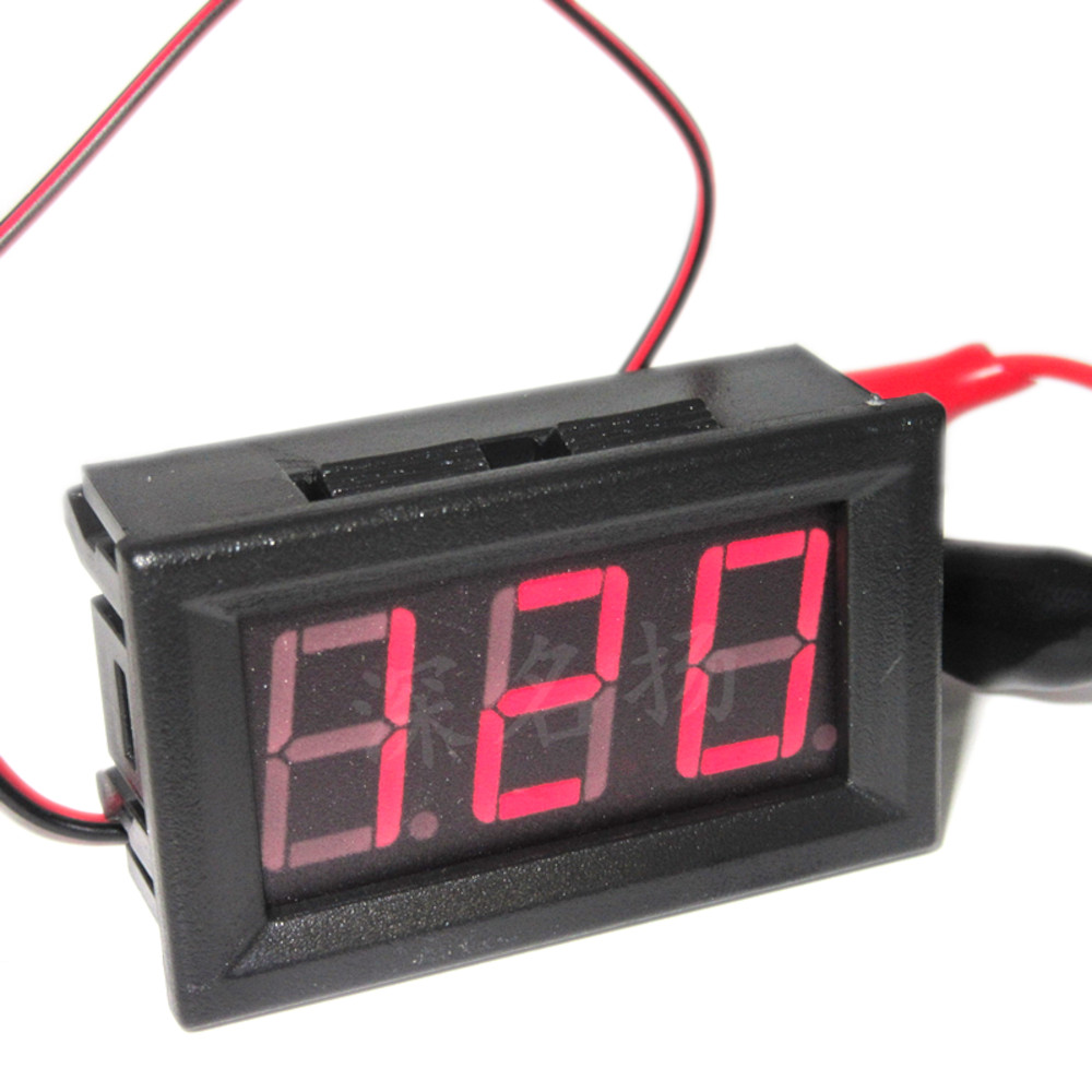 VOLTMETER-A-RED