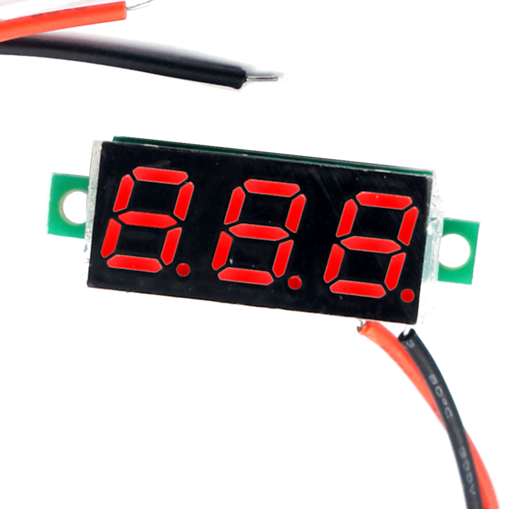 VOLTMETER-B-RED