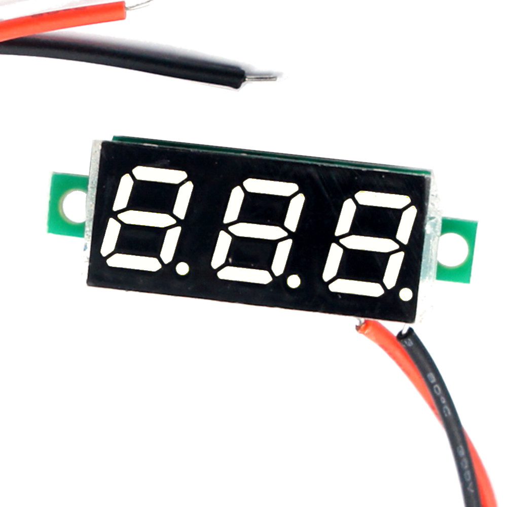 VOLTMETER-B-WHT