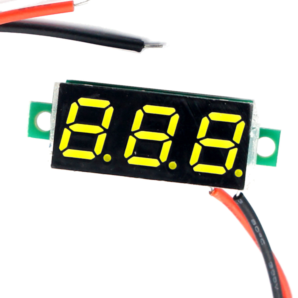 VOLTMETER-B-YLW