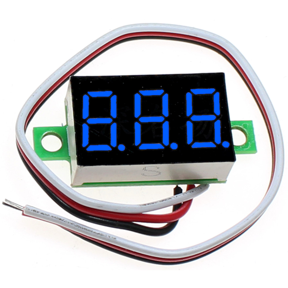 VOLTMETER-C-BLU