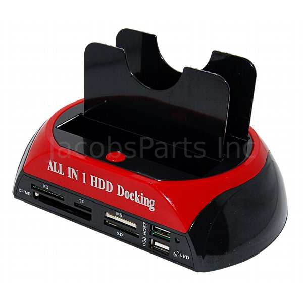 Protronix® IDE/SATA Dual Docking Station for 2.5" 3.5" Hard Drives + All-in-One 
