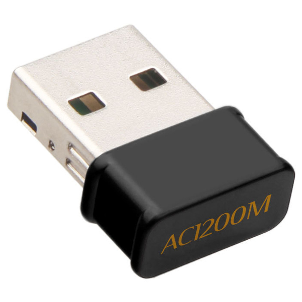 1200Mbps 802.11ac USB 3.0 Wifi 5 Dongle Dual Band 2.4/5GHz PC Network Adapter RTL8812BU