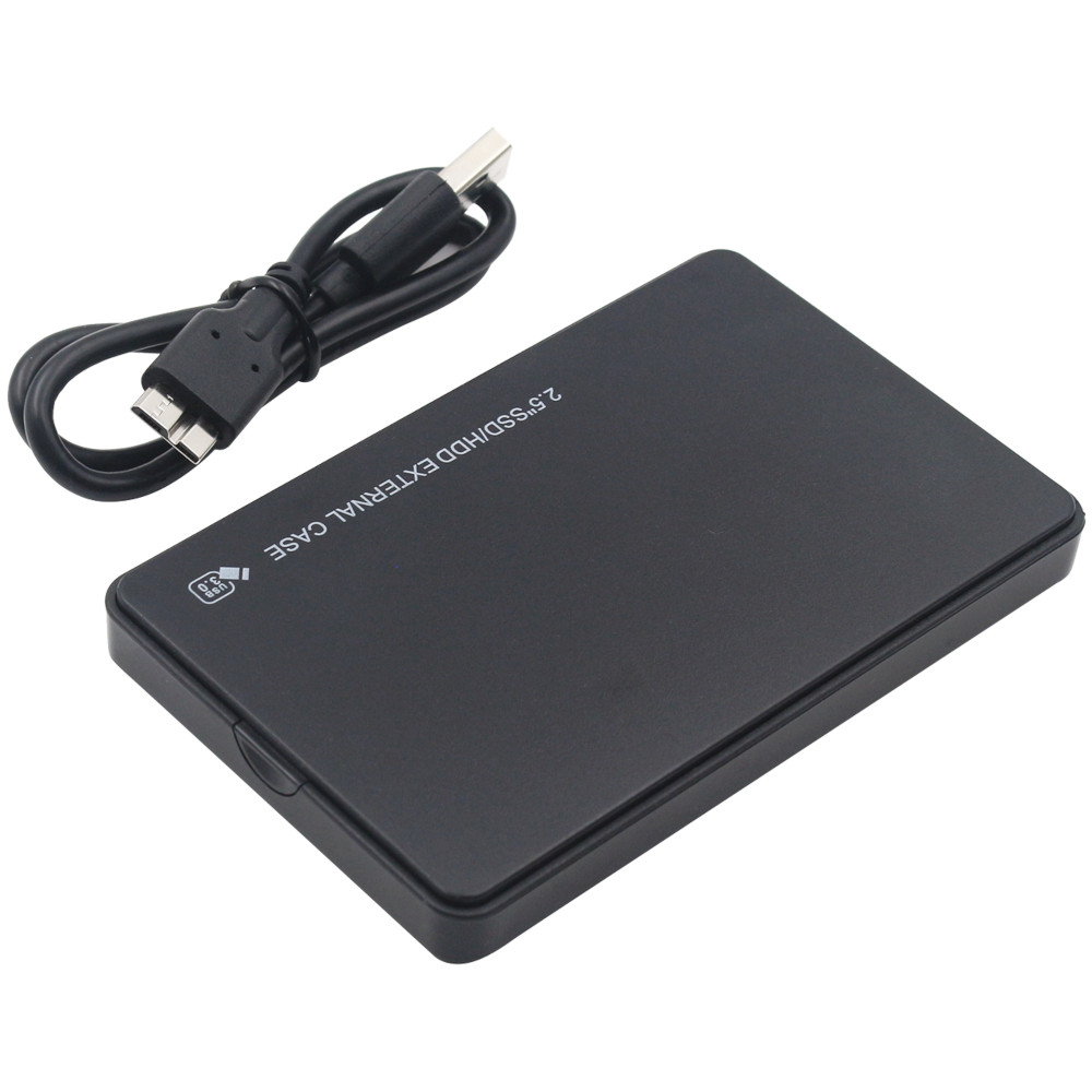 2.5 inch Transparent USB3.0 to Sata 3.0 HDD Tool Free 5 Gbps 2TB UASP Hard Drive 