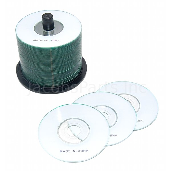 50pcs 8cm Blank Mini CD-R Disk Spindle 52X 225MB