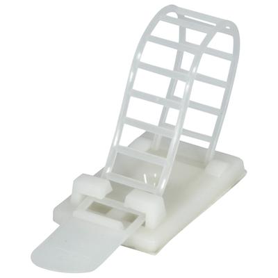 JacobsParts V3 Reusable Adhesive Cable Straps, Heavy Duty (White)