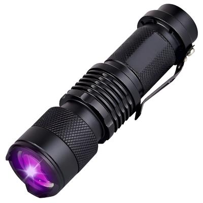 JacobsParts 395nm 5W LED High Powered UV Black Light Flashlight for Pet Stain Detection
