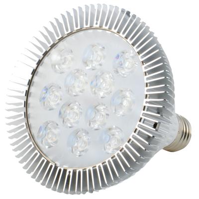 ABI 12W LED PAR38 Grow Light Bulb for Veg and Flower (Red 620-630nm, Blue 450-460nm)