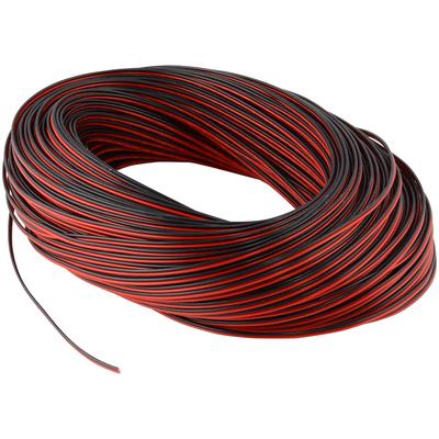 3FT/1M Two Conductor Wire for LED Strip Light Red and Black, Cut to Order
