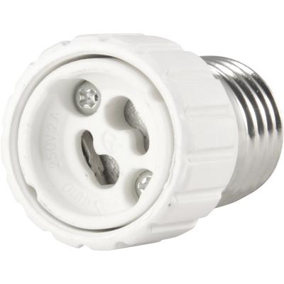 Light Bulb Socket Adapter Standard US E26 Medium Base to GU10 GU-10