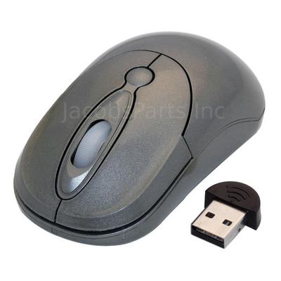 Silver Mini Bluetooth Wireless Optical Mouse + Dongle Adapter - $10.30 ...
