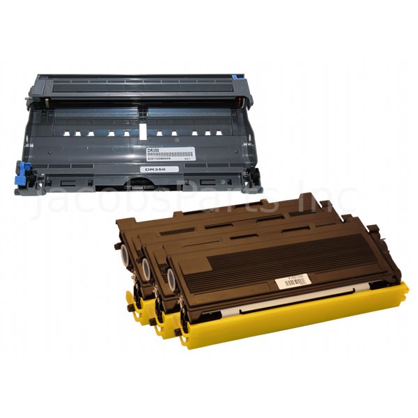 4pc Drum Toner Combo for Brother DCP-7020