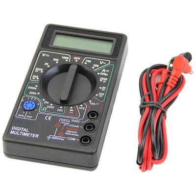 Digital Voltmeter Ohmeter Multimeter Tool 500V 10A