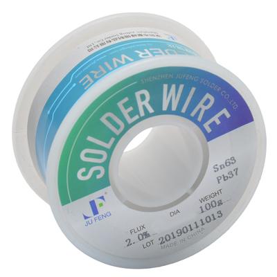 J&F 63/37 Tin Lead Rosin Core Flux 0.5mm Diameter Electronics Soldering Solder Wire 100g