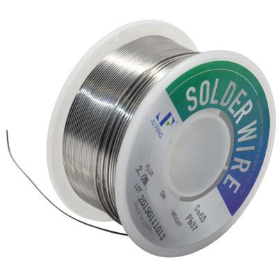 J&F 63/37 Tin Lead Rosin Core Flux Electronics Soldering Solder Wire, 0.38mm Diameter 50g