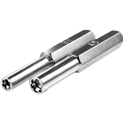 3.8mm + 4.5mm Secturity Screwdriver Bits for NES, SNES, N64, GameBoy, Gamecube Cartridges and Systems