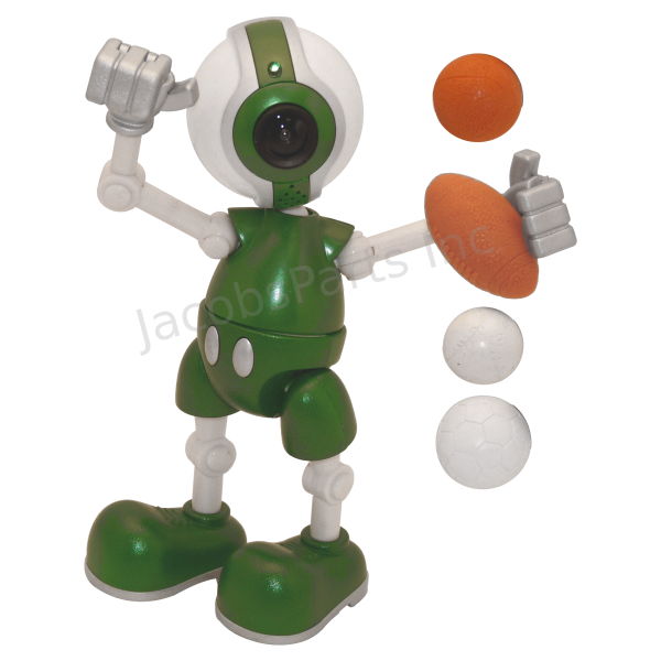 1.3M Pixel Sports Team Player with Football, Basketball, Baseball & Soccer Ball!